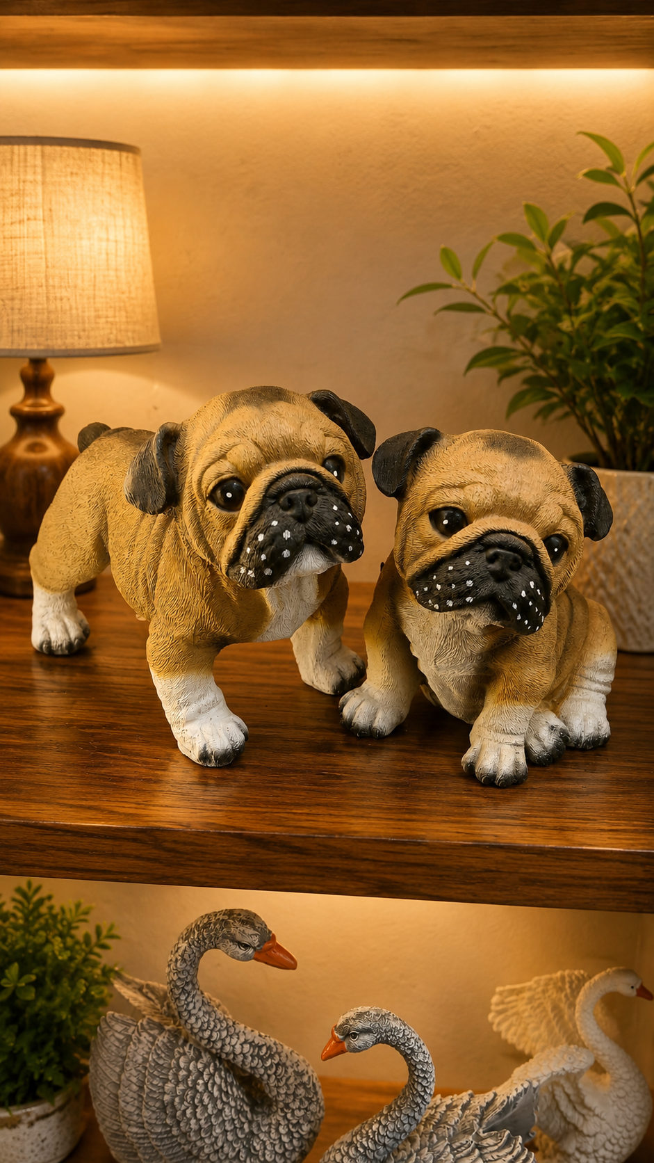 Pug Dog Showpiece
